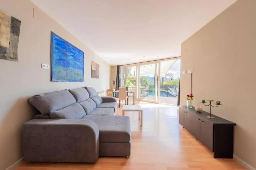 Casa Mar Blava Con Piscina Comunitaria Junto Barcelona Centro Apartamento Alella Espanha